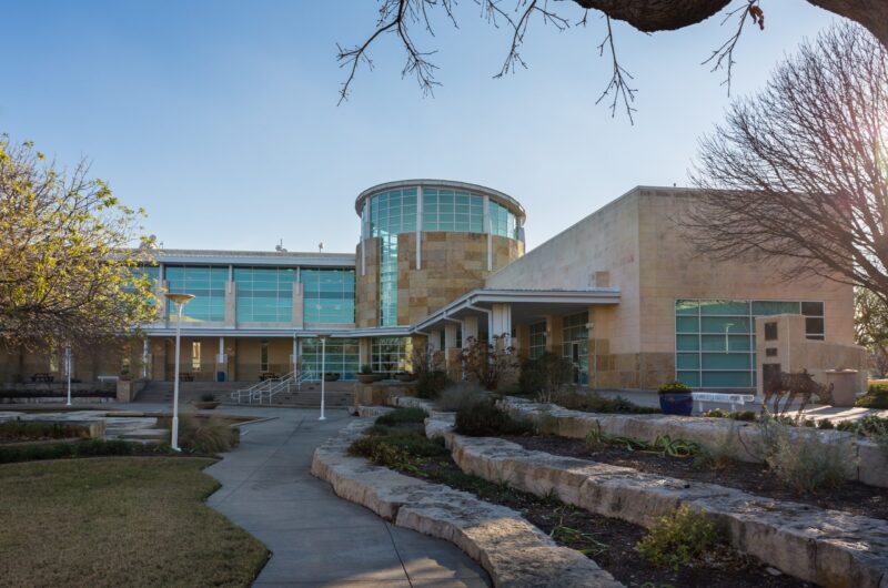 an image of a community building in Allen Texas